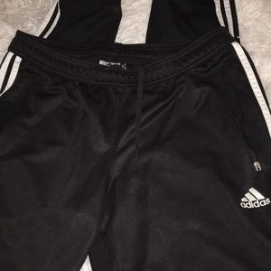 Black Adidas joggers